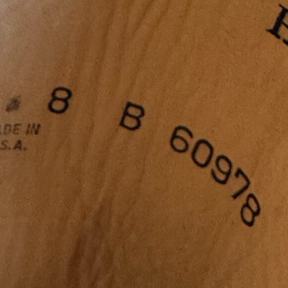 RARE VTG Lucchese Classics Buffalo Teak Buff Triad Cowboy Boots Womens 8 B - Picture 5 of 13